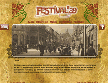 Tablet Screenshot of festival39.com